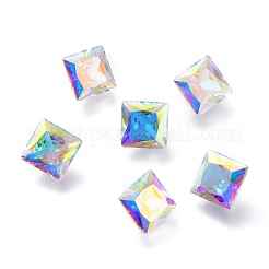 Cubic Zirconia Pointed Back Cabochons&nbsp;ZIRC-H108-09B-001AB