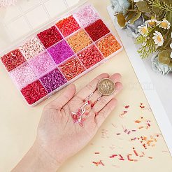 15 Style Glass Round Seed Beads&nbsp;SEED-HY0001-09
