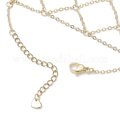 Brass Cable Chains Ring Bracelets for Women&nbsp;BJEW-JB11578-01
