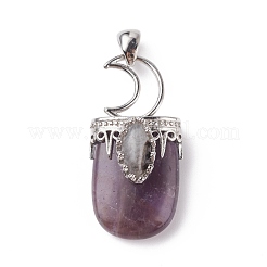 Natural & Synthetic Mixed Stone Pendants&nbsp;G-F639-09-P