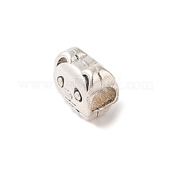 Tibetan Style Alloy European Beads&nbsp;TIBE-Q090-62AS