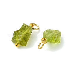 Raw Rough Natural Peridot Pendant Pendants&nbsp;PALLOY-JF05641