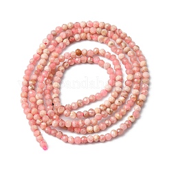 Natural Rhodonite Bead Strands&nbsp;G-A129-2mm-21