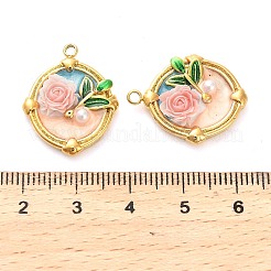 304 Stainless Steel Enamel Pendants&nbsp;STAS-B084-11G-02