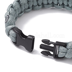 6Pcs 6 Colors 7 Inner Cores Polyester & Spandex Cord Braided Bracelets for Men Women&nbsp;BJEW-JB12509