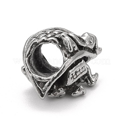 304 Stainless Steel European Beads&nbsp;STAS-G256-09AS