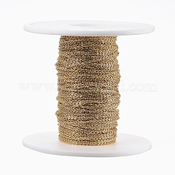 Ion Plating(IP) 304 Stainless Steel Cable Chains&nbsp;CHS-E004-01G