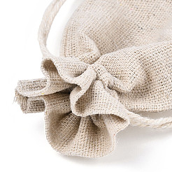 Cotton Cloth Packing Pouches Drawstring Bags&nbsp;ABAG-R011-9X12-01