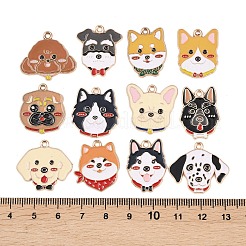 Alloy Enamel Pendants&nbsp;ENAM-L053-01KCG