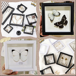 10Pcs 2 Styles Plastic 3D Film Floating Frame Displays Cases&nbsp;CON-SP0001-11A-02