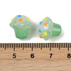 Glass Bumpy Beads&nbsp;GLAA-B025-01B