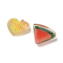 Epoxy Resin Cabochons&nbsp;CRES-MSMC003-04