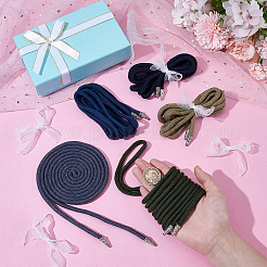 5Pcs 5 Colors Cotton Ribbon Wedding Rope for Wedding&nbsp;HJEW-BC00045