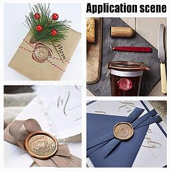 1 Set Golden Tone Zinc Alloy Seal Stamp Heads&nbsp;FIND-AR0003-92