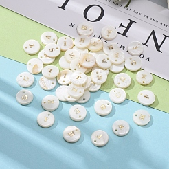 Natural Freshwater Shell Pendants&nbsp;SSHEL-CJ0001-07