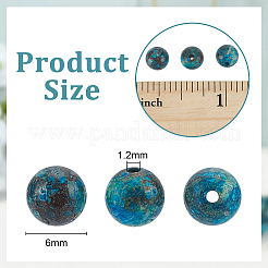 Natural Chrysocolla Gemstone Beads Strands&nbsp;G-OC0001-12