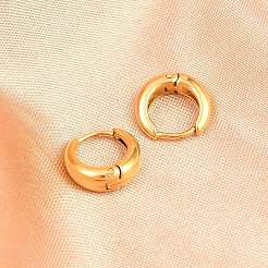 316 Surgical Stainless Hoop Earrings&nbsp;LS-EJEW-C160-06B-G