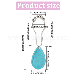 12Pcs Iron Shower Curtain Rings for Bathroom&nbsp;HJEW-OC0001-23