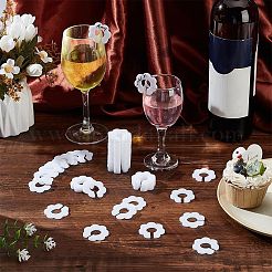 Acrylic Wine Glass Charms&nbsp;AJEW-FG0004-47B