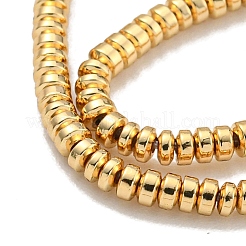 Electroplated Synthetic Non-Magnetic Hematite Beads Strands&nbsp;G-I360-E01-02