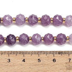 Dyed Imitation Jade Glass Beads Strands&nbsp;GL-Z001-02B-08
