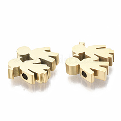 Valentine's Day 304 Stainless Steel Beads&nbsp;STAS-S079-183G
