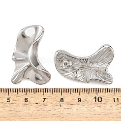 304 Stainless Steel Nuggets Stud Earrings&nbsp;EJEW-K268-77P