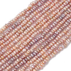 Natural Cultured Freshwater Pearl Beads Strands&nbsp;PEAR-C004-20C
