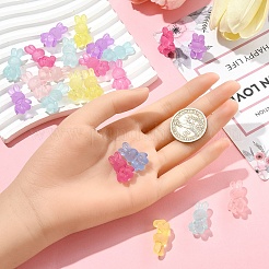 30Pcs Frosted Acrylic Beads&nbsp;MACR-YW0003-92