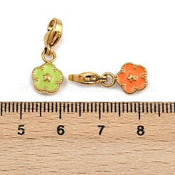 304 Stainless Steel Enamel Pendant Decorations&nbsp;STAS-G359-05G