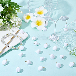 20Pcs 2 Colors Opaque Resin Pendants&nbsp;RESI-SC0006-94