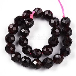 Natural Garnet Beads Strands&nbsp;G-S345-8mm-37