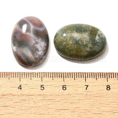 Natural Indian Agate Gemstone Cabochons&nbsp;G-T020-18x25mm-27-1