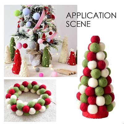 Wool Felt Balls&nbsp;AJEW-P081-A13-1
