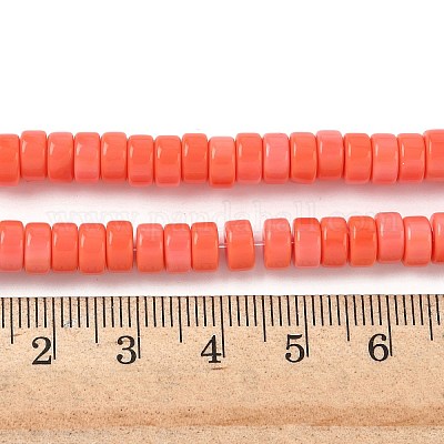 Opaque Glass Beads Strands&nbsp;GLAA-I060-01F-1