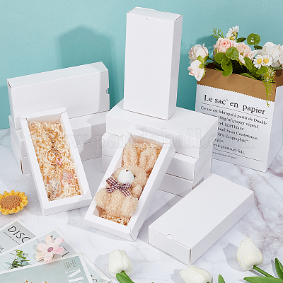 Kraft Paper Folding Drawer Boxes&nbsp;CON-WH0110-66B-1