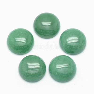 Natural Green Aventurine Cabochons&nbsp;G-E492-B-10-1