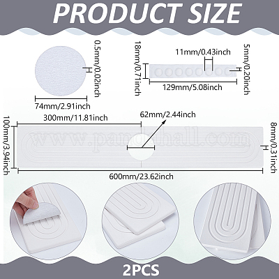 Diatomaceous Earth Bathroom Faucet Mat&nbsp;FIND-WH0139-816B-1