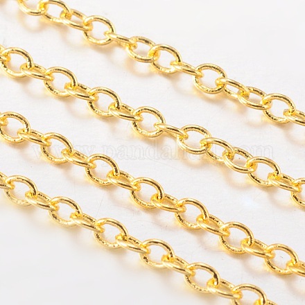 Brass Cable Chains&nbsp;CH038-G-1