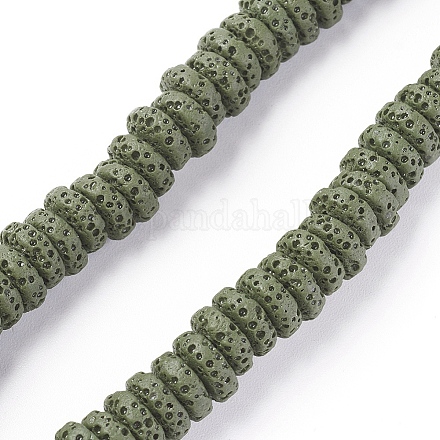 Natural Lava Rock Beads Strands G-F671-02A-08-1