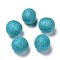 Wool Felt Balls, Dark Turquoise, 18~22mm