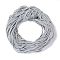 Polyester Cord, Twisted Cord, Gainsboro, 5mm, about 97~100m/bundle