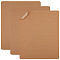 Self Adhesive Cloth Patch, Rectangle, Sienna, 280x260x0.6mm