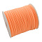 Soft Nylon Braided Cord, Elastic Piping Cord Trim, Light Salmon, 5x3mm, about 21.87 yards(20m)/roll