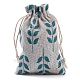 Linenette Drawstring Bags&nbsp;CON-PW0001-078A-12-4