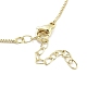 Brass Pendants Necklace&nbsp;NJEW-B101-02G-03-3