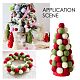 Wool Felt Balls&nbsp;AJEW-P081-A13-3