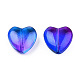 Transparent Spray Painted Glass Beads&nbsp;X-GLAA-N035-030-G01-2
