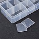 Organizer Storage Plastic Boxes&nbsp;CON-WH0001-02A-3