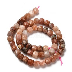 Natural Plum Blossom Jasper Beads Strands&nbsp;G-H078-C31-01